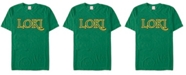 Fifth Sun Marvel Men's Comic Collection Classic Loki Logo Short Sleeve T-Shirt
